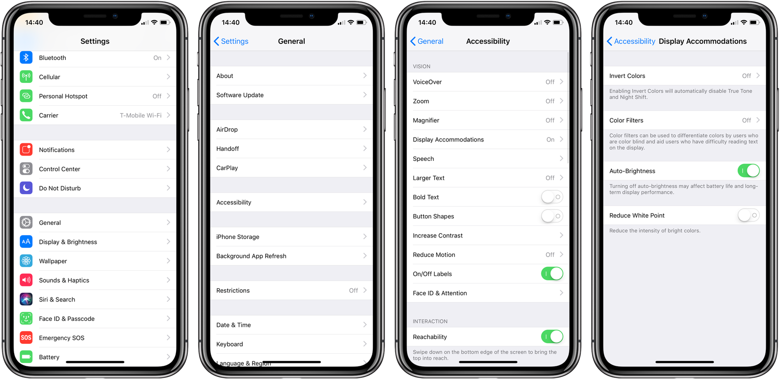 آموزش غیر فعال کردن Auto-Brightness در iOS و آیفون