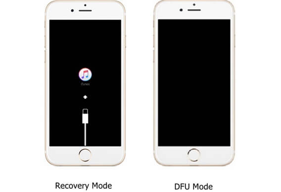 حالت DFU در مقایسه با حالت recovery