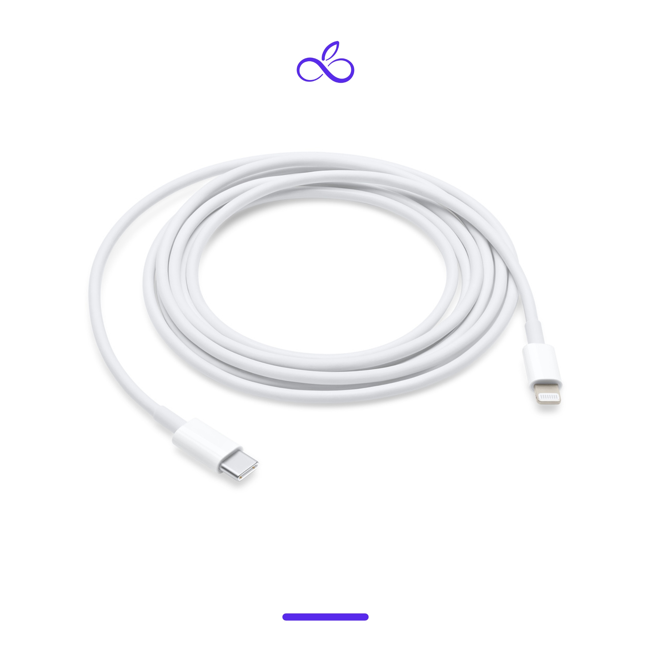 کابل USB Type C به لایتنینگ اپل