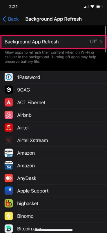 بهبود وضعیت باتری در iOS 14