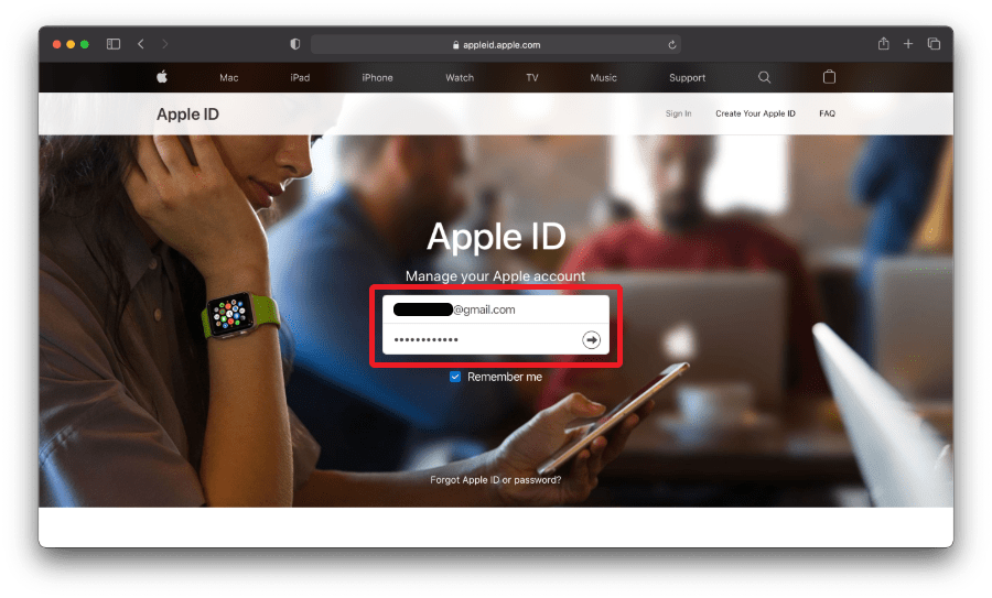 نحوه تغییر ایمیل Apple ID