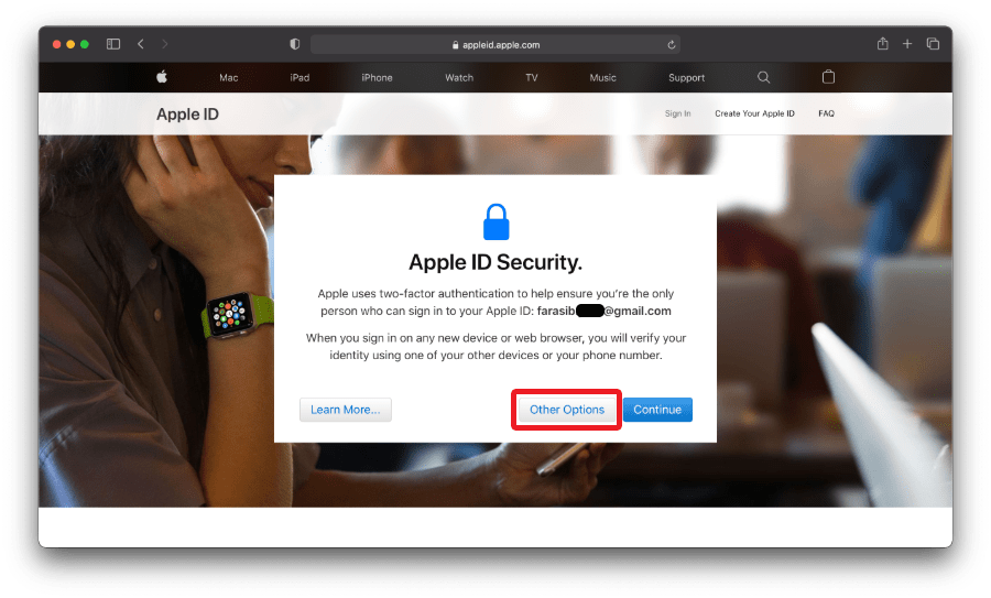 نحوه تغییر ایمیل Apple ID