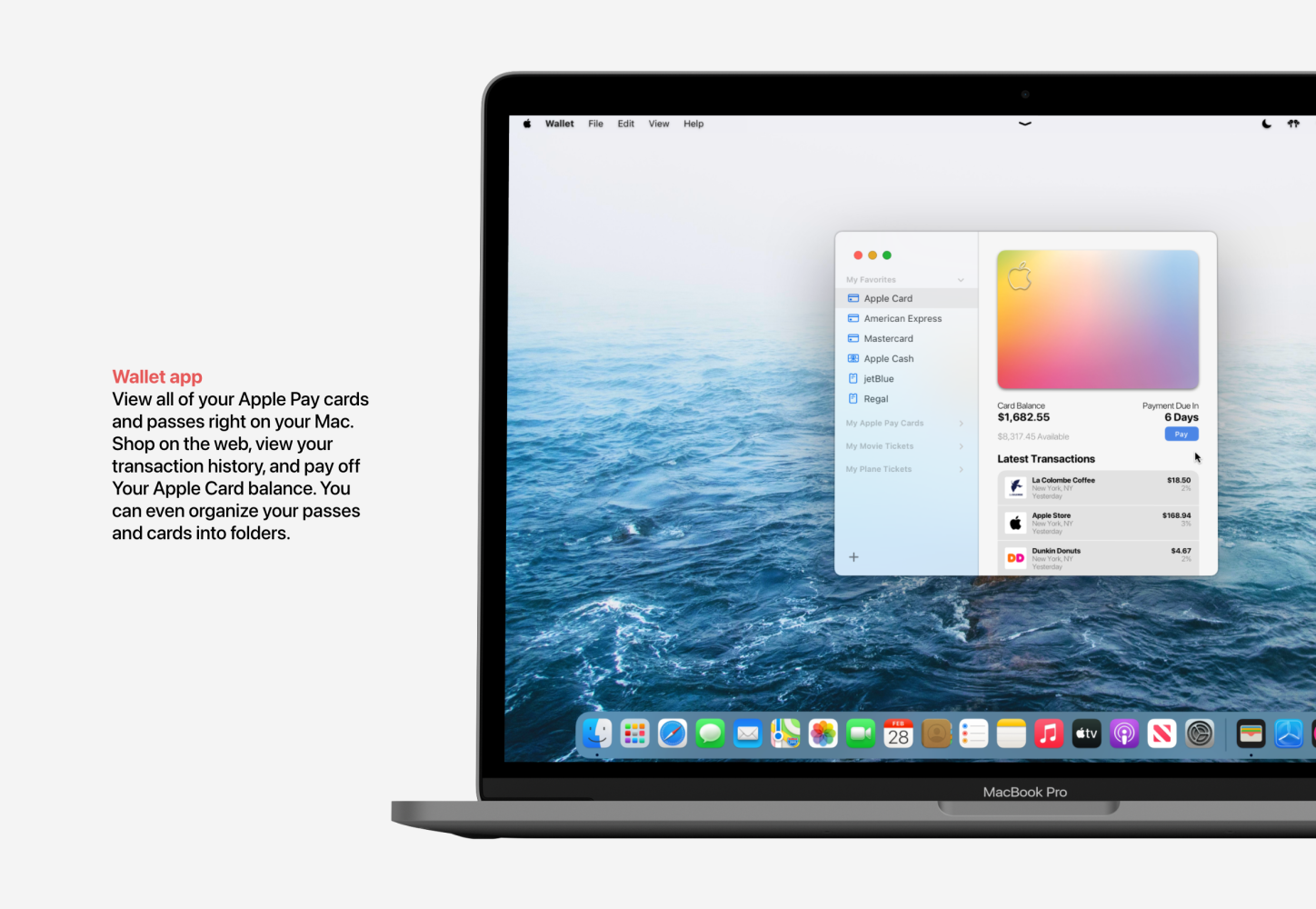 Wallet in macOS