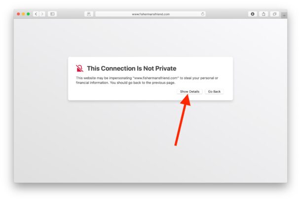 آموزش رفع ارور This Connection Is Not Private در مک