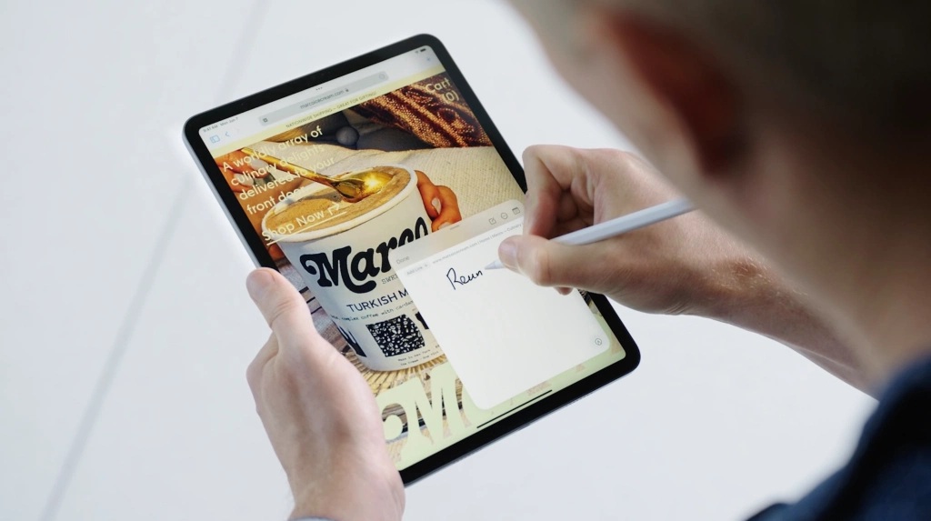 امکان Quick Note در iPadOS 15