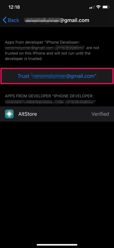 رفع مشکل Untrusted Developer در آیفون