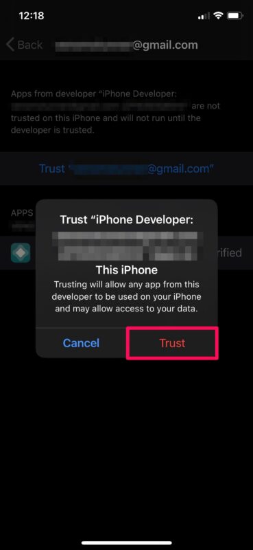 رفع مشکل Untrusted Developer در آیفون