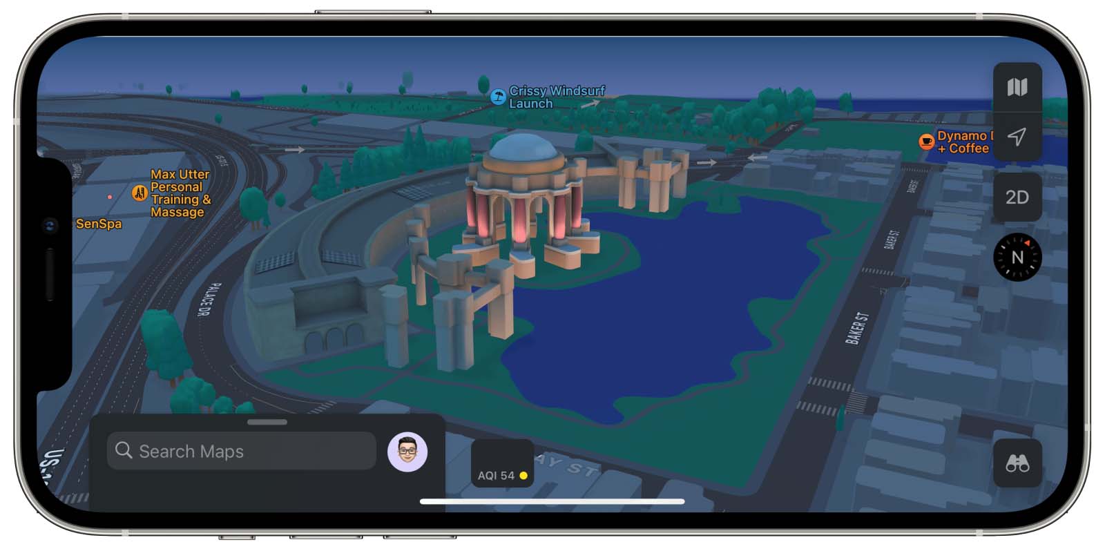 جهت یابی دقیق 3D در CarPlay