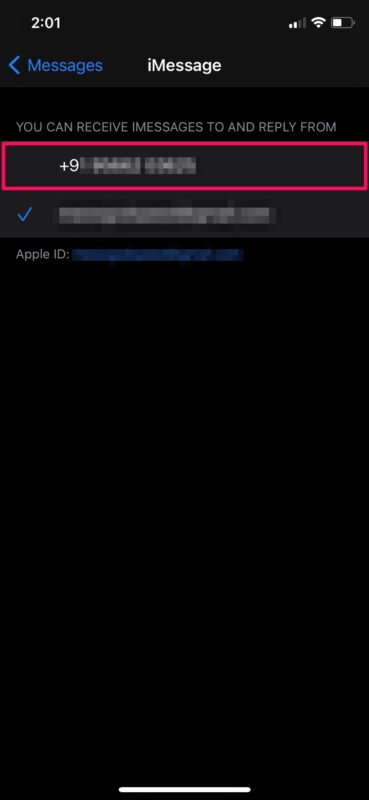 نحوه افزودن و یا حذف شماره تلفن در Messages یا FaceTime اپل