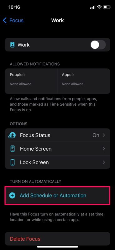 تنظیم خودکار Focus mode