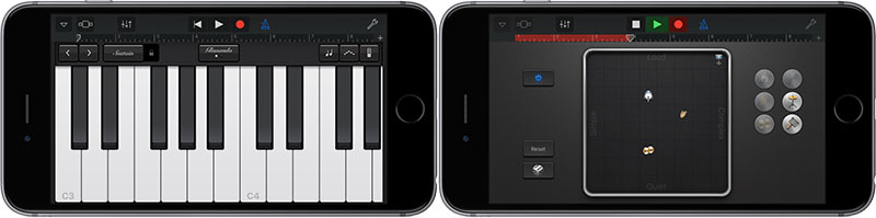 ساخت موزیک به کمک نرم افزار GarageBand روی آیفون