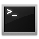 لوگوی نرم‌افزار Terminal اپل