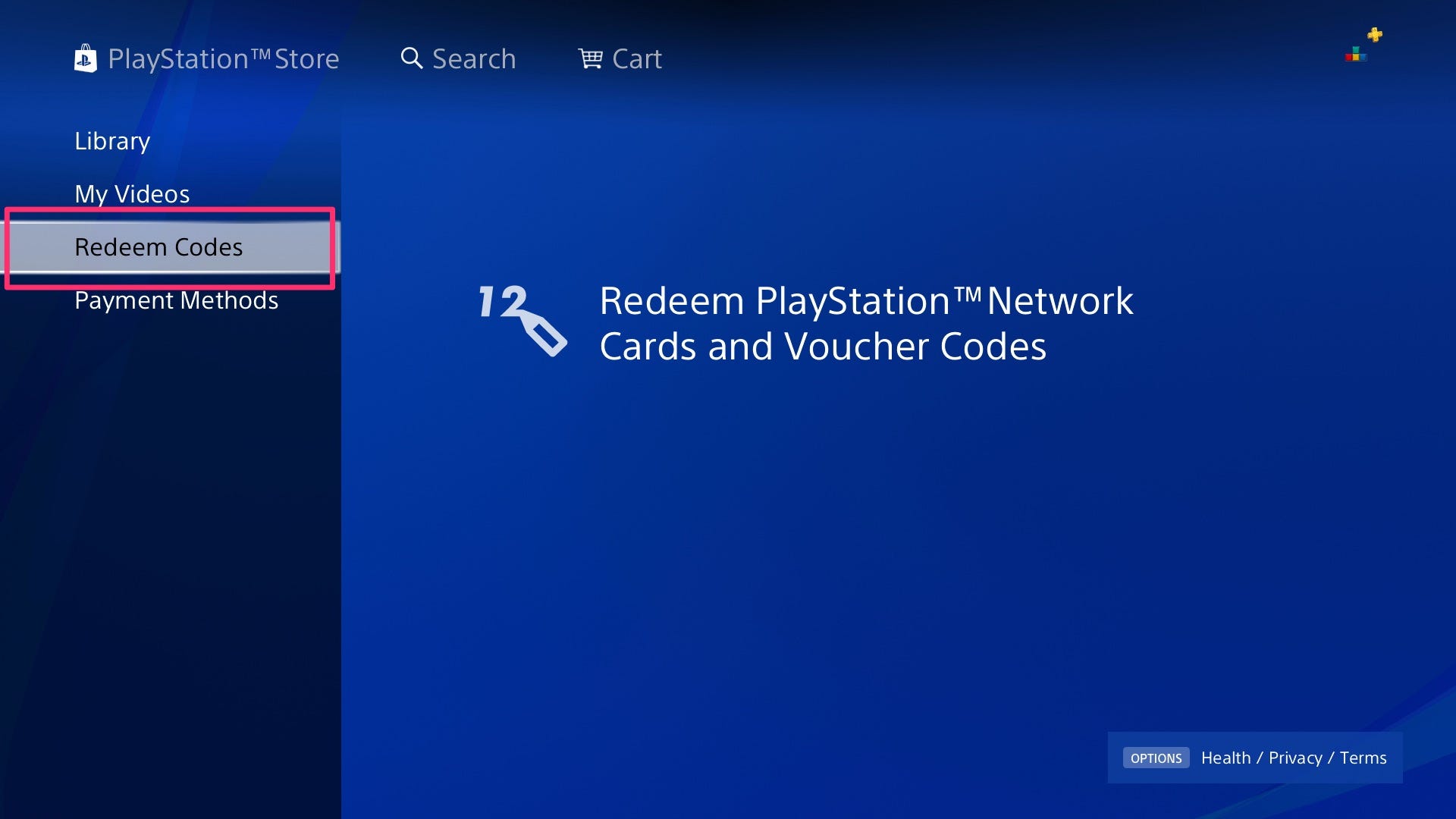ردیم کد پلی استیشن بر روب PS4