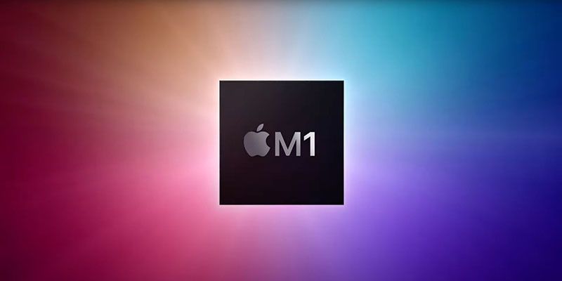 تصویر تراشه M1 اپل