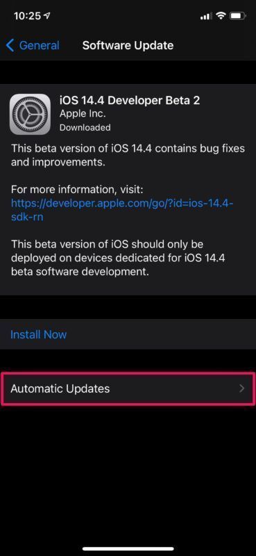 آموزش جلوگیری از دانلود خودکار آپدیت iOS و iPadOS