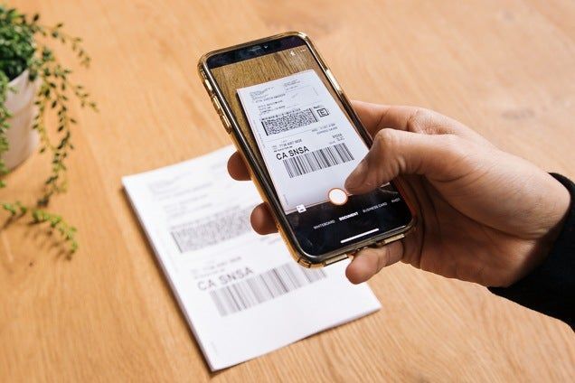 برنامه برای اسکن کد qr
