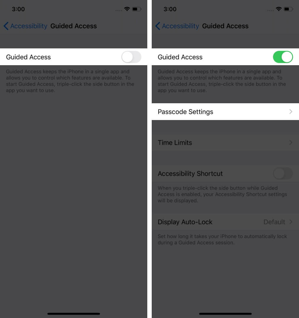 قفل برنامه های ایفون