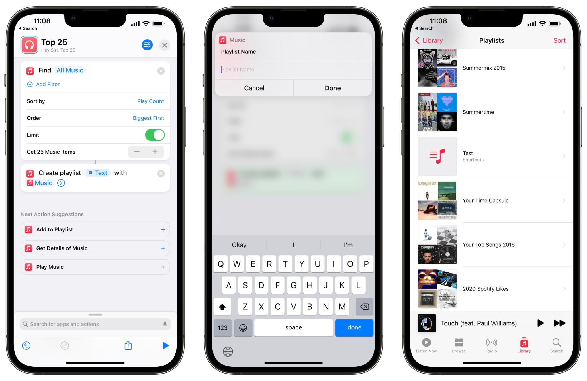 پلی لیست Apple Music