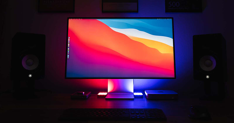 تصویری از نمایشگر Pro Display XDR اپل