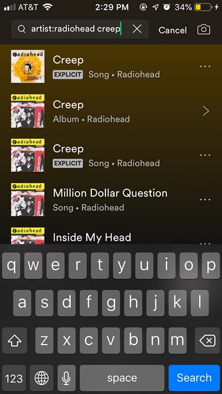 ترفند های spotify