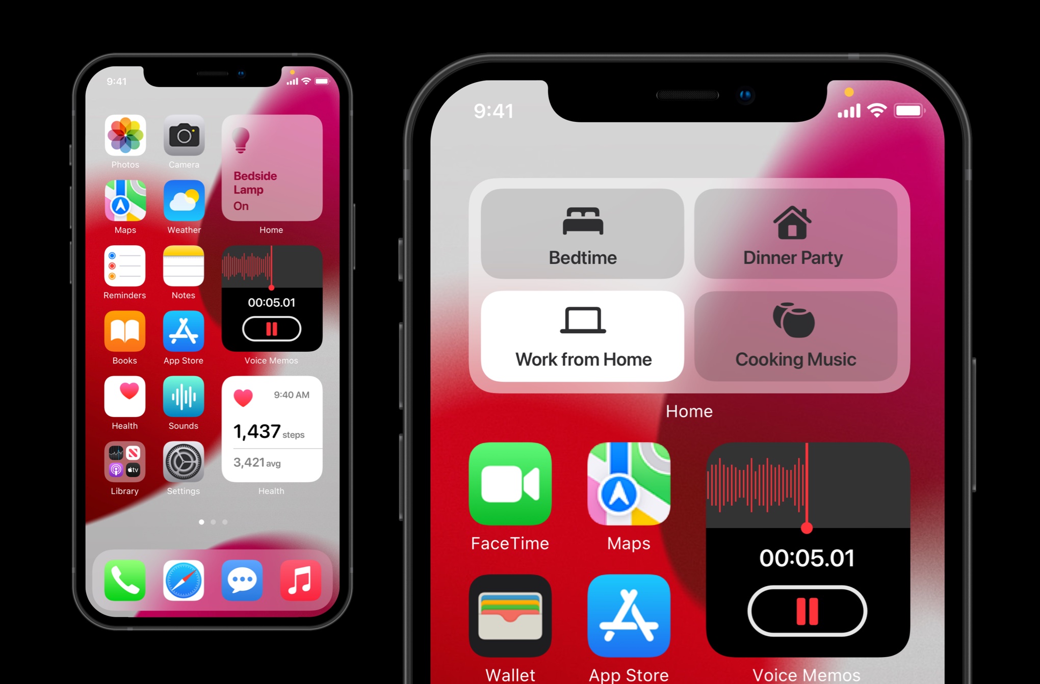 طرح مفهومی از iOS 16