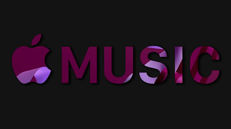 نمایی از لوگوی Apple Music