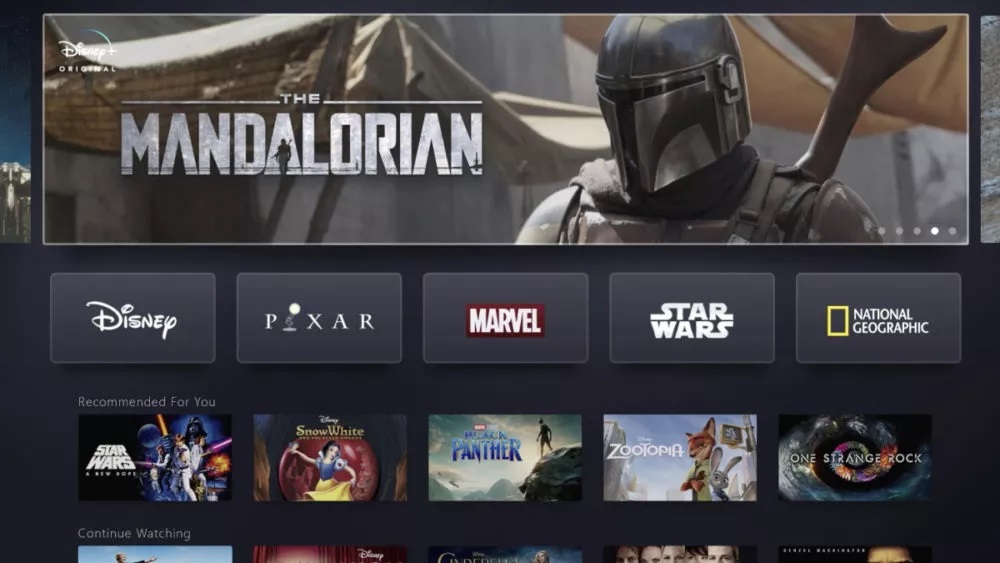 سرویس Disney Plus