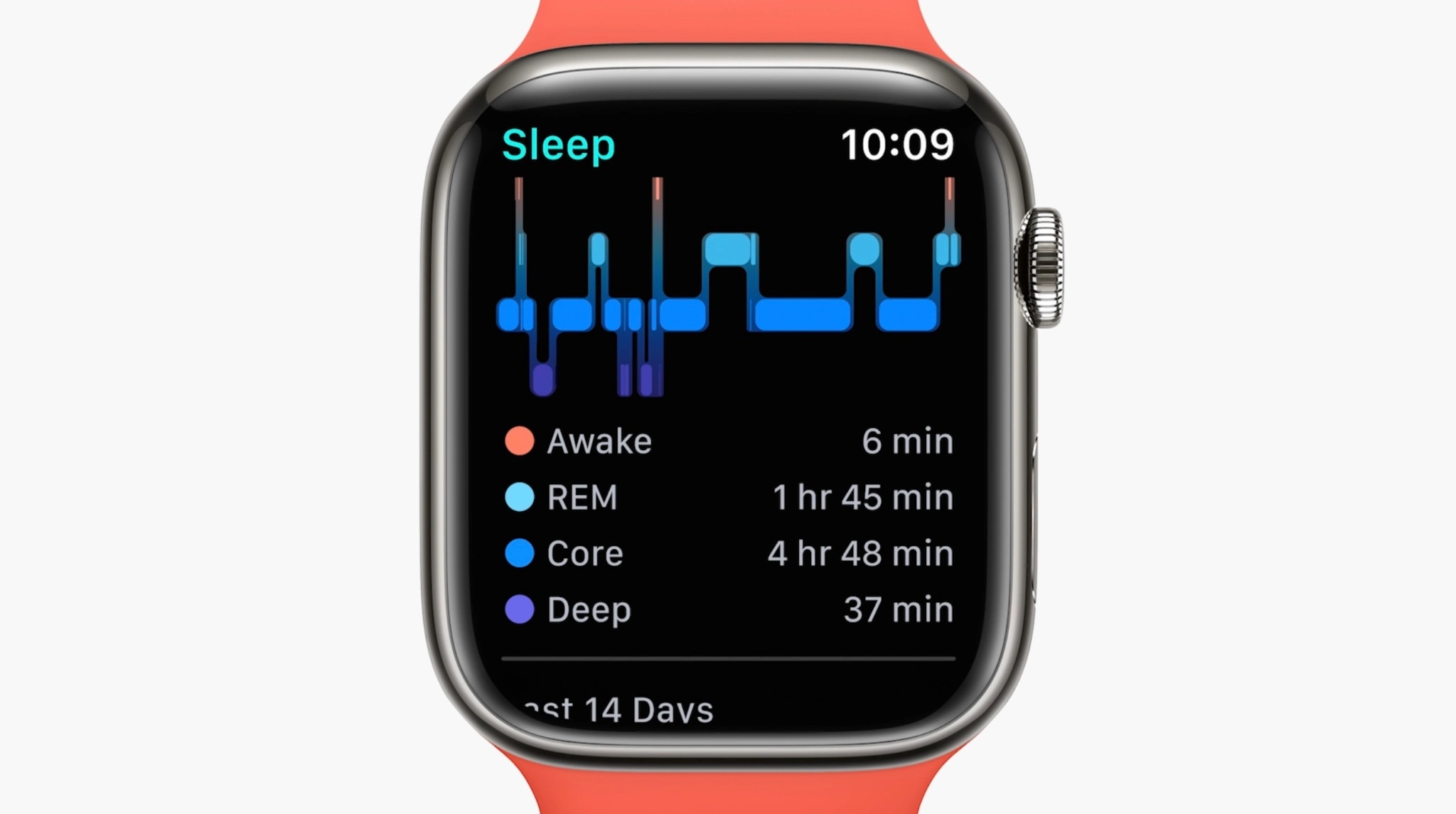 ثبت و بررسی کیفیت خواب با برنامه sleep در واچ او اس ۹