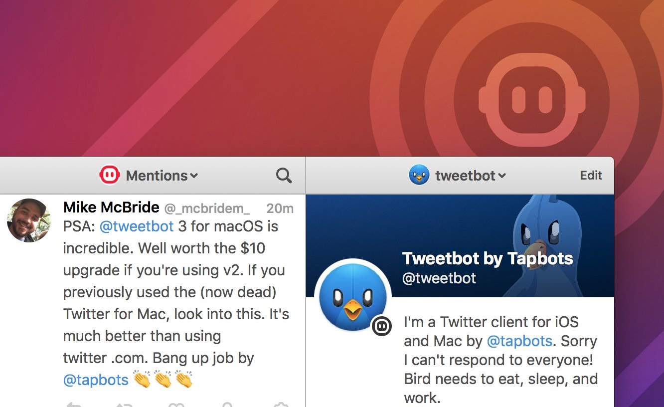 ابزار Tweetbot برای آیپد و آیفون و مک