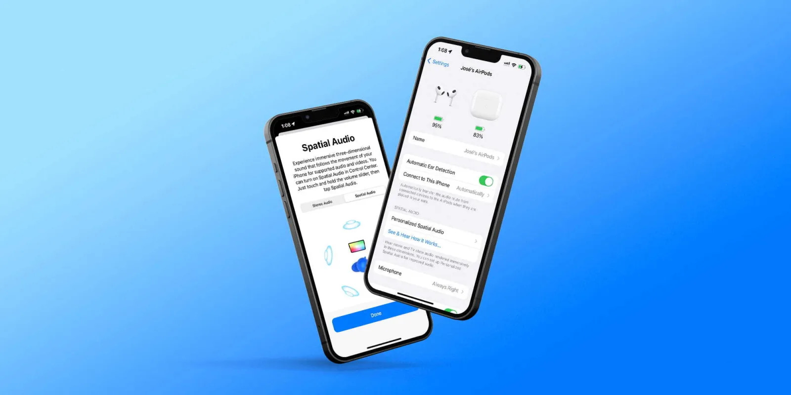 قابلیت اسپشیال آدیو در iOS 16