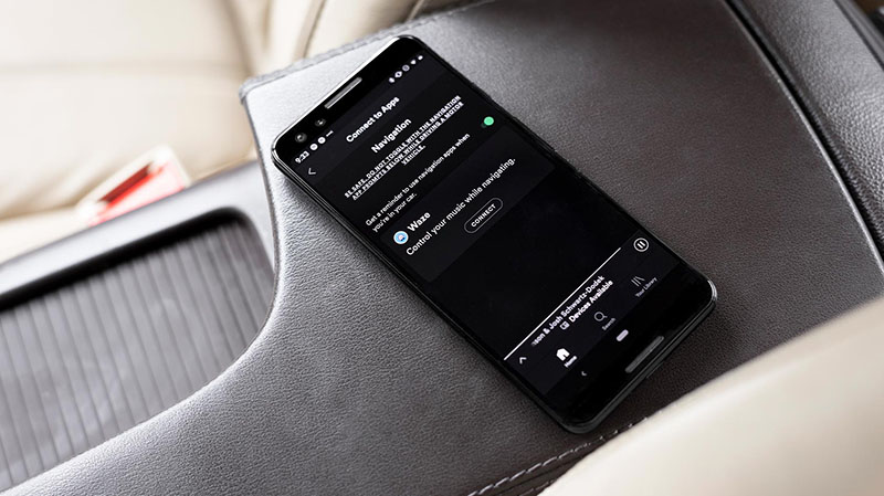 اپلیکیشن موبایل Spotify