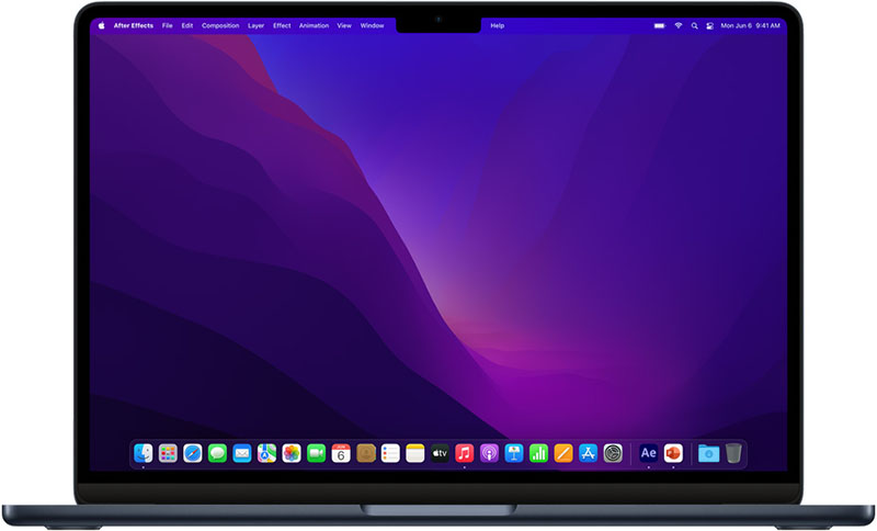 نمایشگر MacBook Air M2