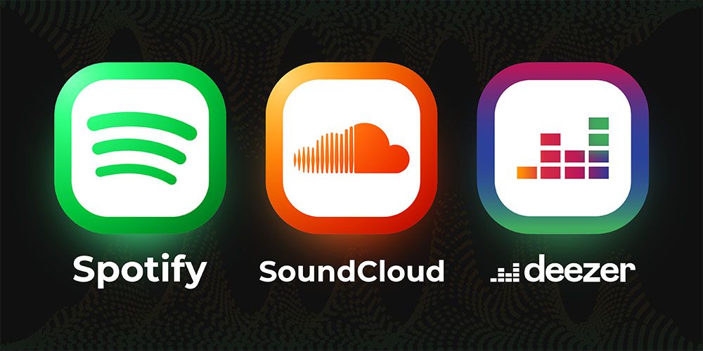 نقد و بررسی سه سرویس Deezer و Spotify و SoundCloud