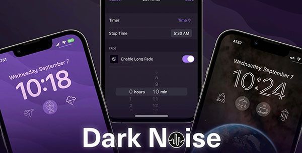 ویجت اپلیکیشن Dark Noise