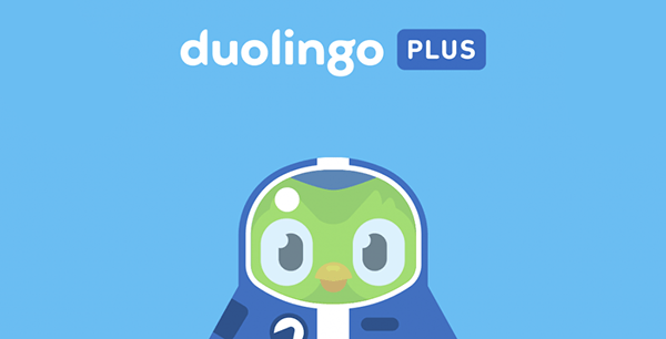 لوگوی Duolingo Plus