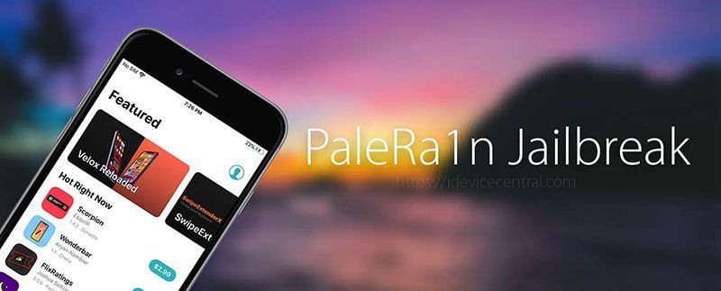 جیلبریک آیفون X با ابزار Palera1n