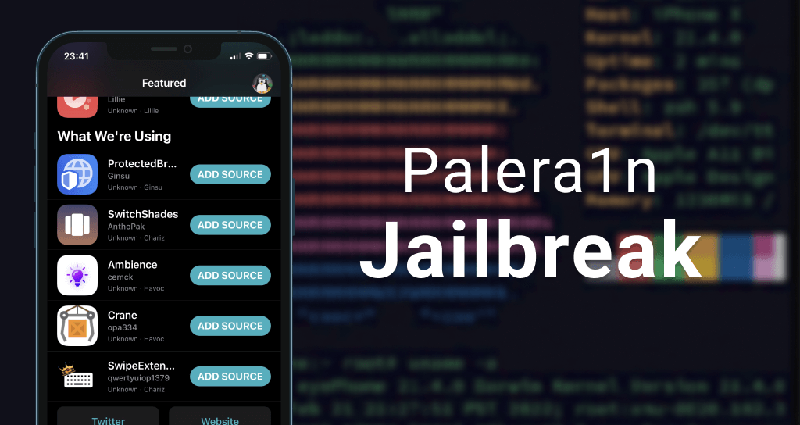 جیلبریک آیفون X با ابزار Palera1n