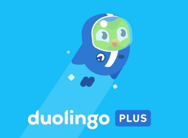 لوگوی Duolingo Plus