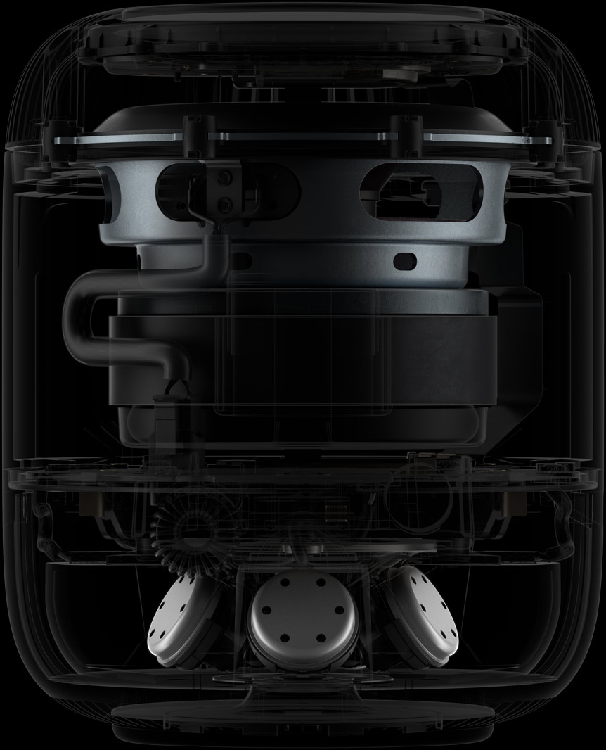 داخل اسپیکر هوشمند HomePod 2