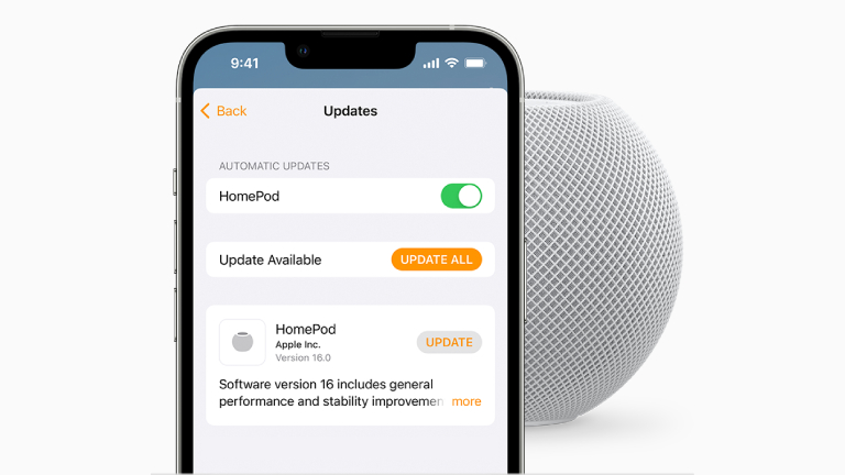 نحوه بروز رسانی به HomePod 17