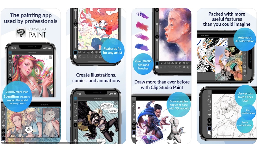 برنامه Clip Studio Paint