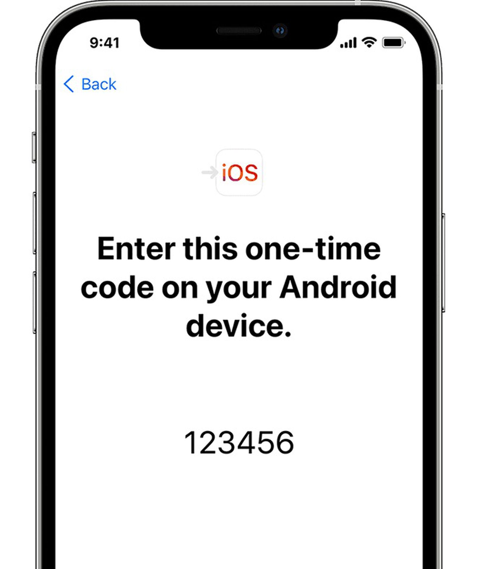 پروسه انتقال اطلاعات از اندروید به iOS