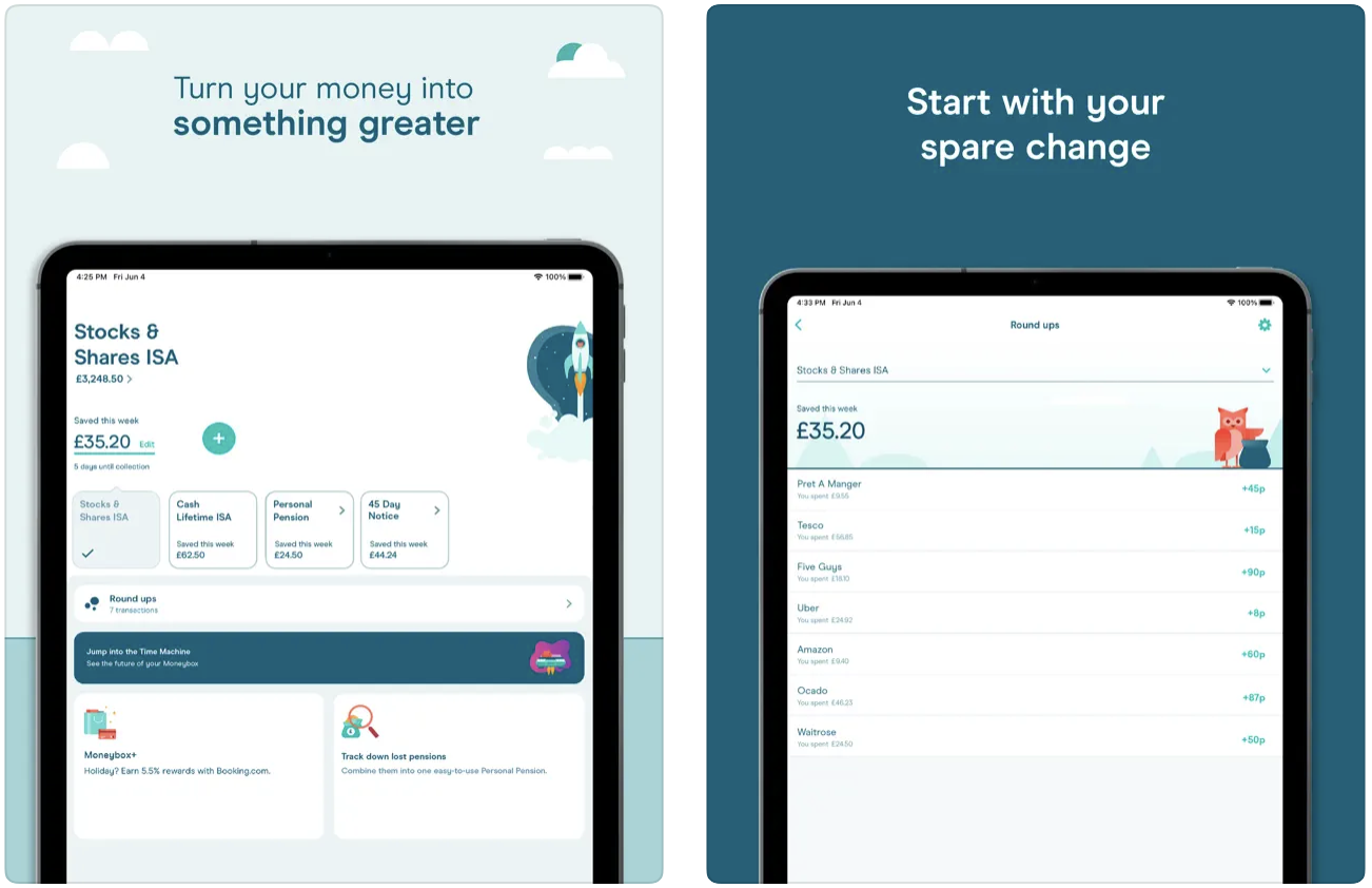 برنامه مدیریت پول آیفون MoneyBox