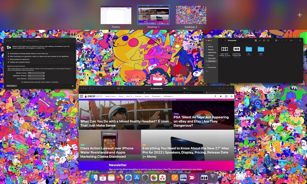 پیش‌نمایش فضاهای مختلف بدون ترک Mission Control