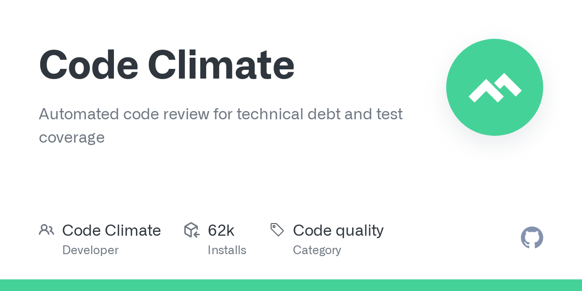 ابزار Code Climate در گیت هاب