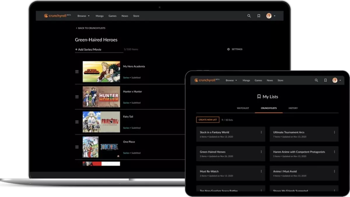 ارزش تهیه اشتراک Crunchyroll