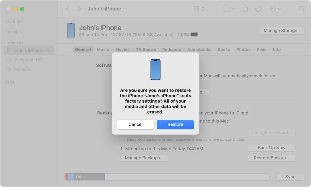 آنلاک آیفون بدون پسورد و با iTunes
