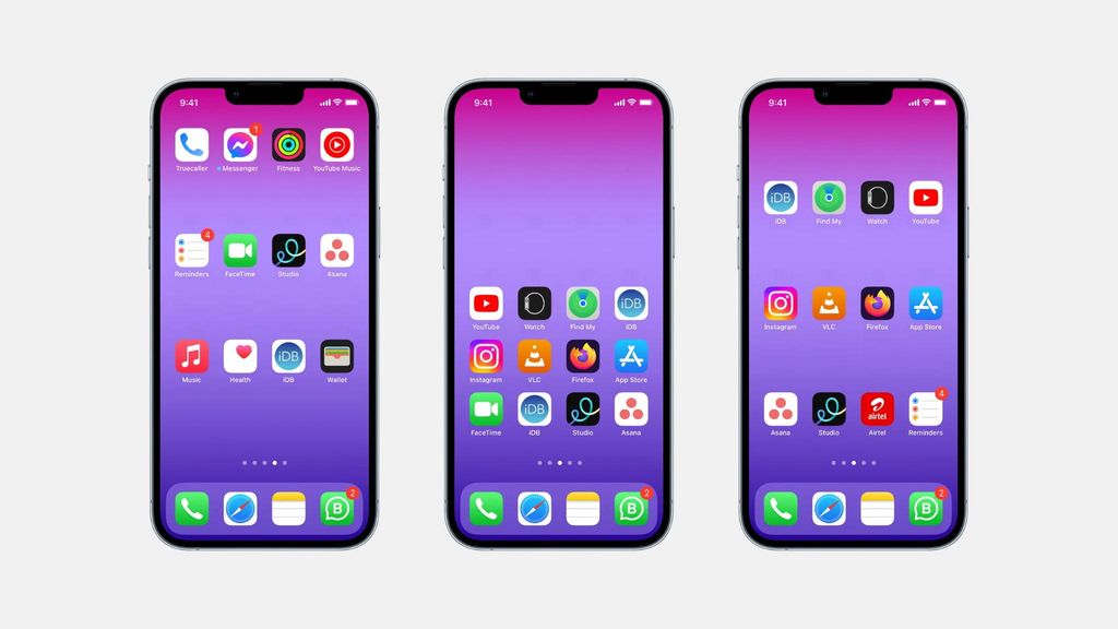 جابجایی آزادانه آیکون‌های آیفون در iOS 18