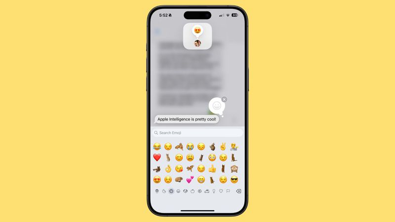 واکنش‌های به‌روزرسانی‌شده آیمسیج در iOS 18