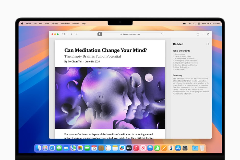 امکانات هوش مصنوعی Apple Intelligence در مک